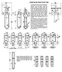 Made in USA - 10 Gauge, Press Brake Punch - 3/32 Inch Nose Radius, 6 Ft. Punch Length - Eagle Tool & Supply