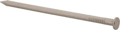 Made in USA - 16D, 8 Gauge, 3-1/2" OAL Common Nails - Smooth Shank, T304 Stainless Steel - Eagle Tool & Supply