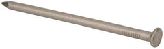 Made in USA - 20D, 6 Gauge, 4" OAL Common Nails - Smooth Shank, T304 Stainless Steel - Eagle Tool & Supply