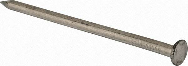 Made in USA - 16D, 8 Gauge, 3-1/2" OAL Common Nails - Smooth Shank, Aluminum - Eagle Tool & Supply