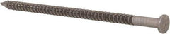 Made in USA - 12D, 9 Gauge, 3-1/4" OAL Common Nails - Ring Shank, T304 Stainless Steel - Eagle Tool & Supply