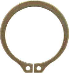 Rotor Clip - 63/64" Shaft Diam, 0.926" Groove Diam, Spring Steel External SH Style Retaining Ring - Eagle Tool & Supply