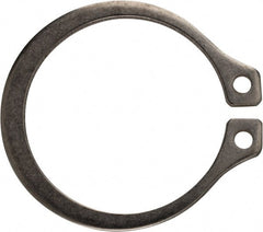 Rotor Clip - 63/64" Shaft Diam, 0.926" Groove Diam, Stainless Steel External SH Style Retaining Ring - Eagle Tool & Supply