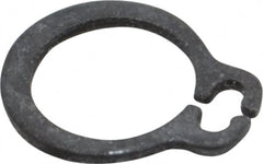Rotor Clip - 65mm Shaft Diam, 62mm Groove Diam, Spring Steel Metric External SH Style Retaining Ring - Eagle Tool & Supply