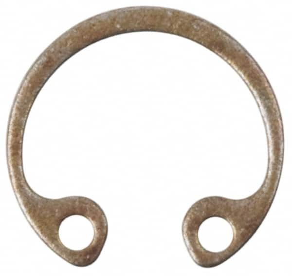 Rotor Clip - 0.901" Bore Diam, Spring Steel Internal Snap Retaining Ring - Eagle Tool & Supply