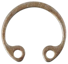 Rotor Clip - 0.042" Thick, Phosphate Finish, Steel Snap Internal Retaining Ring - 0.046" Groove Width, 0.033" Groove Depth, 1.066" Groove Diam, Grade 1060-1090 - Eagle Tool & Supply