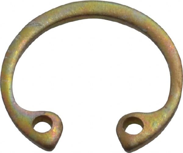 Rotor Clip - 1-9/16" Bore Diam, Spring Steel Internal Snap Retaining Ring - Eagle Tool & Supply