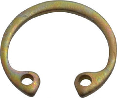 Rotor Clip - 29/64" Bore Diam, Spring Steel Internal Snap Retaining Ring - Eagle Tool & Supply