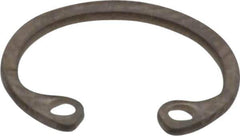 Rotor Clip - 0.025" Thick, Stainless Steel Snap Internal Retaining Ring - 0.029" Groove Width, 0.011" Groove Depth, 0.397" Groove Diam, Grade 15-7 Grade 632 - Eagle Tool & Supply