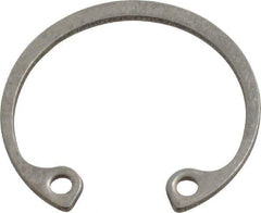 Rotor Clip - 0.035" Thick, Stainless Steel Snap Internal Retaining Ring - 0.039" Groove Width, 0.023" Groove Depth, 0.796" Groove Diam, Grade 15-7 Grade 632 - Eagle Tool & Supply