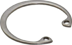 Rotor Clip - 0.05" Thick, Stainless Steel Snap Internal Retaining Ring - 0.056" Groove Width, 0.036" Groove Depth, 1.197" Groove Diam, Grade 15-7 Grade 632 - Eagle Tool & Supply