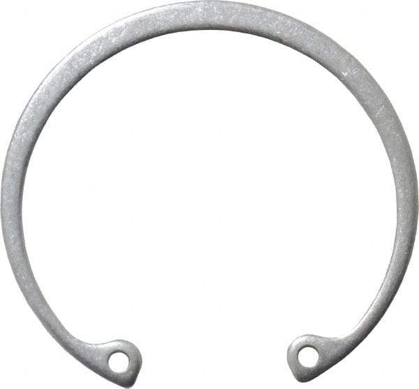 Rotor Clip - 0.062" Thick, Stainless Steel Snap Internal Retaining Ring - 0.068" Groove Width, 0.061" Groove Depth, 2.122" Groove Diam, Grade 15-7 Grade 632 - Eagle Tool & Supply