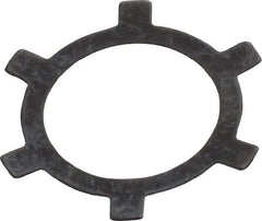 Rotor Clip - 0.01" Thick, Phosphate Finish, Steel Self Locking Internal Retaining Ring - Grade 1060-1090 - Eagle Tool & Supply