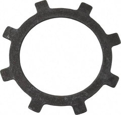 Rotor Clip - 0.015" Thick, Phosphate Finish, Steel Self Locking Internal Retaining Ring - Grade 1060-1090 - Eagle Tool & Supply