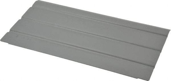 Vidmar - Tool Box Steel Drawer Divider - 7-1/2" Wide x 7-7/8" Deep x 4-1/2" High, Gray, For Vidmar Cabinets - Eagle Tool & Supply