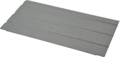 Vidmar - Tool Box Steel Drawer Divider - 7-1/2" Wide x 7-7/8" Deep x 4-1/2" High, Gray, For Vidmar Cabinets - Eagle Tool & Supply
