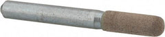 Cratex - 1/4" Head Diam x 3/4" Thickness, A24, Ball Nose End, Aluminum Oxide Mounted Point - Fine Grade, 120 Grit, 36,370 RPM - Eagle Tool & Supply