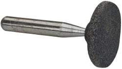 Cratex - 5/8" Head Diam x 5/8" Thickness, B41, Tree End, Aluminum Oxide Mounted Point - Medium Grade, 80 Grit, 17,620 RPM - Eagle Tool & Supply