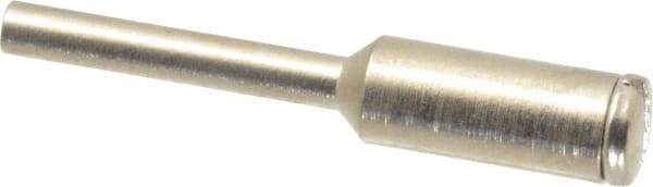 Cratex - 1/8" Shank Abrasive Point Mandrel - 25,000 Max RPM, 1/8" Hole Compatibility, for Small Wheels - Eagle Tool & Supply