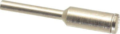 Cratex - 1/8" Shank Abrasive Point Mandrel - 25,000 Max RPM, 1/8" Hole Compatibility, for Small Wheels - Eagle Tool & Supply