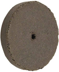 Cratex - 7/8" Diam x 1/8" Hole x 1/4" Thick, Surface Grinding Wheel - Medium Grade, No Recess - Eagle Tool & Supply
