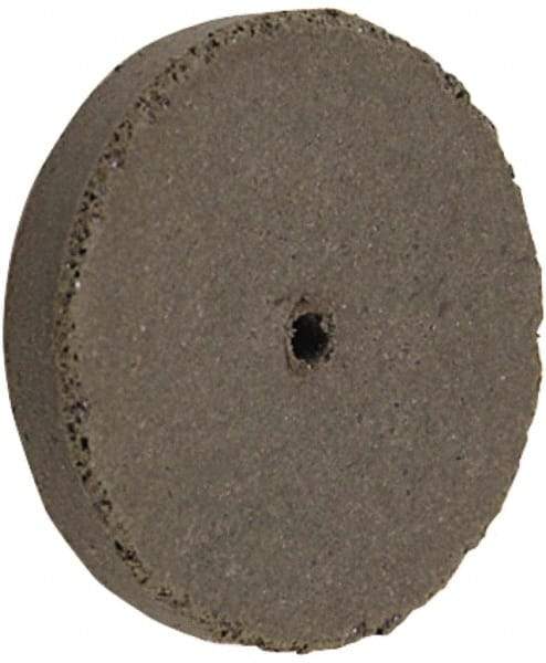 Cratex - 7/8" Diam x 1/8" Hole x 3/16" Thick, Surface Grinding Wheel - Medium Grade - Eagle Tool & Supply