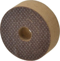 Cratex - 1" Diam x 1/4" Hole x 3/8" Thick, 54 Grit Surface Grinding Wheel - Aluminum Oxide, Type 1, Coarse Grade, 54,240 Max RPM, No Recess - Eagle Tool & Supply