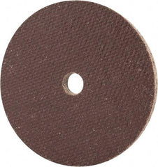 Cratex - 2" Diam x 1/4" Hole x 1/8" Thick, 54 Grit Surface Grinding Wheel - Aluminum Oxide, Type 1, Coarse Grade, 27,120 Max RPM, No Recess - Eagle Tool & Supply