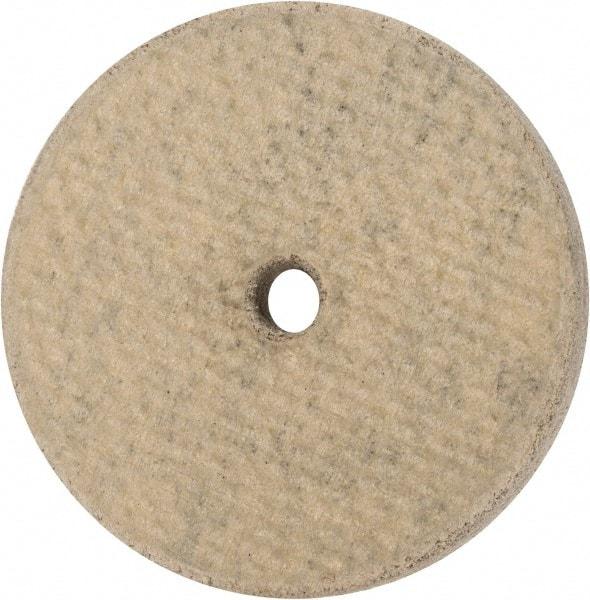 Cratex - 1" Diam x 1/8" Hole x 1/8" Thick, 120 Grit Surface Grinding Wheel - Aluminum Oxide, Type 1, Fine Grade, 36,290 Max RPM, No Recess - Eagle Tool & Supply