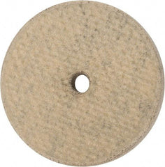 Cratex - 1" Diam x 1/8" Hole x 1/8" Thick, 120 Grit Surface Grinding Wheel - Aluminum Oxide, Type 1, Fine Grade, 36,290 Max RPM, No Recess - Eagle Tool & Supply