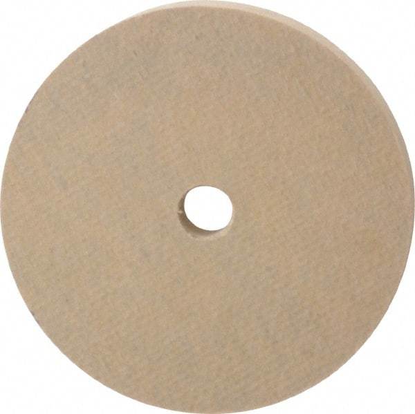 Cratex - 2" Diam x 1/4" Hole x 1/4" Thick, 120 Grit Surface Grinding Wheel - Aluminum Oxide, Type 1, Fine Grade, 18,145 Max RPM, No Recess - Eagle Tool & Supply