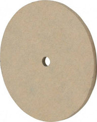 Cratex - 3" Diam x 1/4" Hole x 1/8" Thick, 120 Grit Surface Grinding Wheel - Aluminum Oxide, Type 1, Fine Grade, 12,095 Max RPM, No Recess - Eagle Tool & Supply