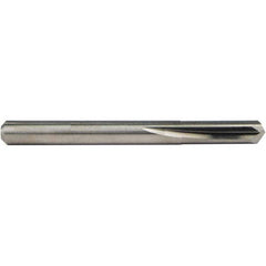 OSG - 11mm, 140° Point, Solid Carbide Straight Flute Drill Bit - Eagle Tool & Supply