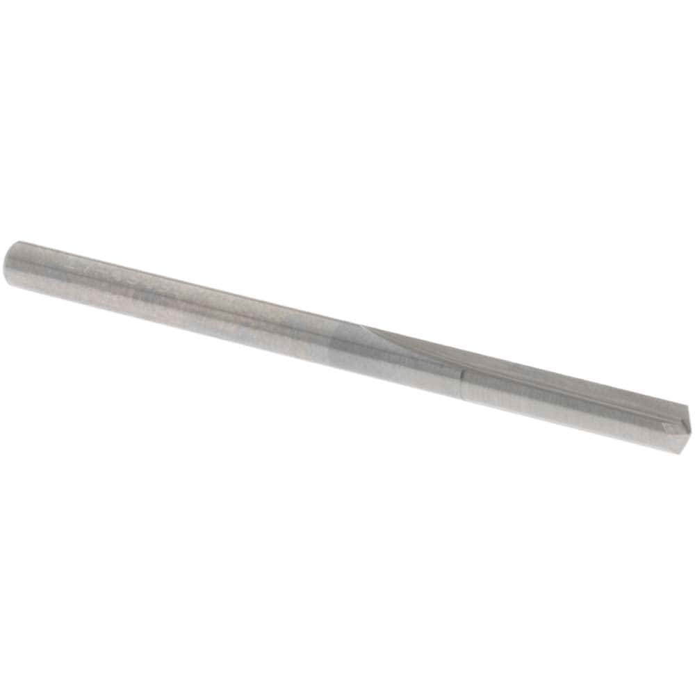 OSG - 1/8", 140° Point, Solid Carbide Straight Flute Drill Bit - Eagle Tool & Supply