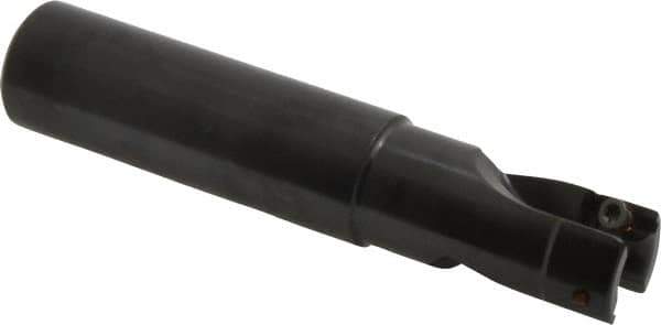 Kennametal - 1" Cut Diam, 0.404" Max Depth of Cut, 1" Shank Diam, 5" OAL, Indexable Square Shoulder End Mill - LFEW 252... Inserts, Cylindrical Shank, 0° Lead Angle - Eagle Tool & Supply