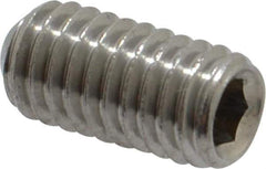 Value Collection - M6x1.00 Metric Coarse, 12mm OAL, Cup Point Set Screw - Grade 18-8 & Austenitic A2 Stainless Steel, 3mm Key - Eagle Tool & Supply