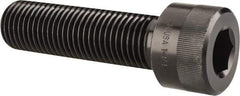 Holo-Krome - 1-1/4 - 7 UNC Hex Socket Drive, Socket Cap Screw - Alloy Steel, Black Oxide Finish, Partially Threaded, 4-1/2" Length Under Head - Eagle Tool & Supply