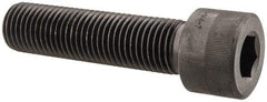 Holo-Krome - 1-1/4 - 7 UNC Hex Socket Drive, Socket Cap Screw - Alloy Steel, Black Oxide Finish, Partially Threaded, 5" Length Under Head - Eagle Tool & Supply
