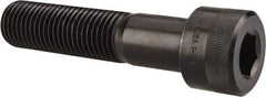 Holo-Krome - 1-1/4 - 7 UNC Hex Socket Drive, Socket Cap Screw - Alloy Steel, Black Oxide Finish, Partially Threaded, 5-1/2" Length Under Head - Eagle Tool & Supply