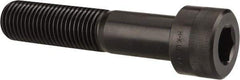 Holo-Krome - 1-1/4 - 7 UNC Hex Socket Drive, Socket Cap Screw - Alloy Steel, Black Oxide Finish, Partially Threaded, 6" Length Under Head - Eagle Tool & Supply