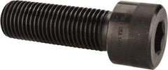 Holo-Krome - 1-1/2 - 6 UNC Hex Socket Drive, Socket Cap Screw - Alloy Steel, Black Oxide Finish, Partially Threaded, 4-1/2" Length Under Head - Eagle Tool & Supply