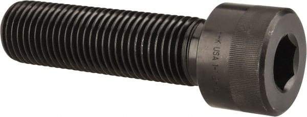 Holo-Krome - 1-1/2 - 6 UNC Hex Socket Drive, Socket Cap Screw - Alloy Steel, Black Oxide Finish, Partially Threaded, 5-1/2" Length Under Head - Eagle Tool & Supply