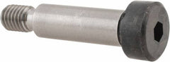 Holo-Krome - 10mm Shoulder Diam x 30mm Shoulder Length, M8x1.25 Metric Coarse, Hex Socket Shoulder Screw - 12.9 Alloy Steel, Uncoated, 6.78 to 7mm Head Height x 15.73 to 16mm Head Diam - Eagle Tool & Supply