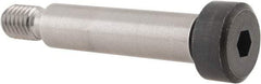 Holo-Krome - 10mm Shoulder Diam x 40mm Shoulder Length, M8x1.25 Metric Coarse, Hex Socket Shoulder Screw - 12.9 Alloy Steel, Uncoated, 6.78 to 7mm Head Height x 15.73 to 16mm Head Diam - Eagle Tool & Supply