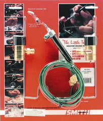 Miller/Smith - 7 Piece, Tip Number 5, Outfit for Disposable Tanks Oxygen & MAPP Propane - Eagle Tool & Supply