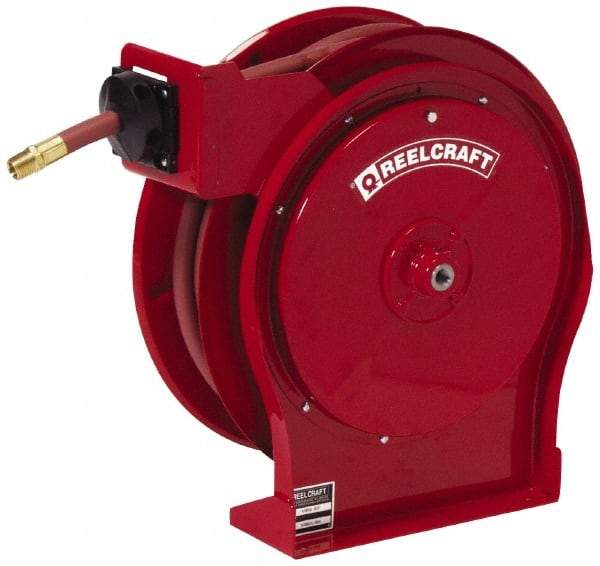 Reelcraft - 35' Spring Retractable Hose Reel - 300 psi, Hose Included - Eagle Tool & Supply