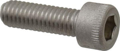 Holo-Krome - #10-32 UNF Hex Socket Drive, Socket Cap Screw - Grade 18-8 Stainless Steel, Uncoated, Fully Threaded, 5/8" Length Under Head - Eagle Tool & Supply