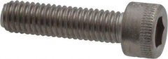 Holo-Krome - #10-32 UNF Hex Socket Drive, Socket Cap Screw - Grade 18-8 Stainless Steel, Uncoated, Fully Threaded, 3/4" Length Under Head - Eagle Tool & Supply