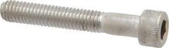 Holo-Krome - #10-32 UNF Hex Socket Drive, Socket Cap Screw - Grade 18-8 Stainless Steel, Uncoated, Partially Threaded, 1-1/4" Length Under Head - Eagle Tool & Supply