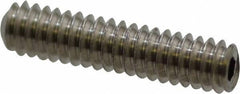 Value Collection - #2-56 UNC, 3/8" OAL, Cup Point Set Screw - Grade 18-8 Stainless Steel, 0.035" Key - Eagle Tool & Supply